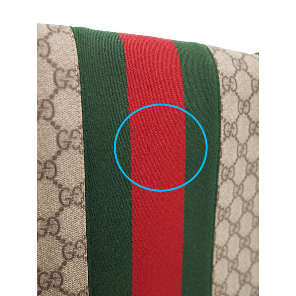Gucci Messenger GG Plus Shoulder Bag Webbing Line - Picture 7 of 9